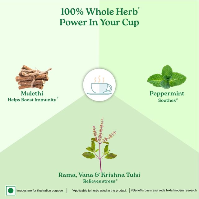 Organic India Tulsi Mulethi Organic Herbal Tea