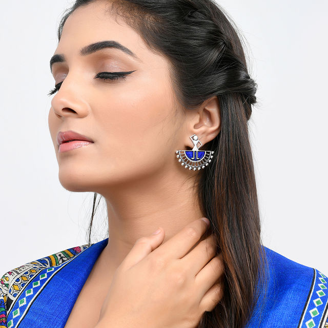 Voylla Warli Show Me Your Thumka Earrings