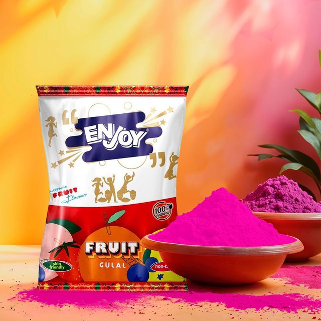 Enjoy Fruit Gulal - Pink
