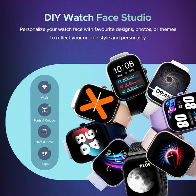boAt Wave Sigma 3 Smart Smartwatch | 2.01" Display | BT Calling - Active Black