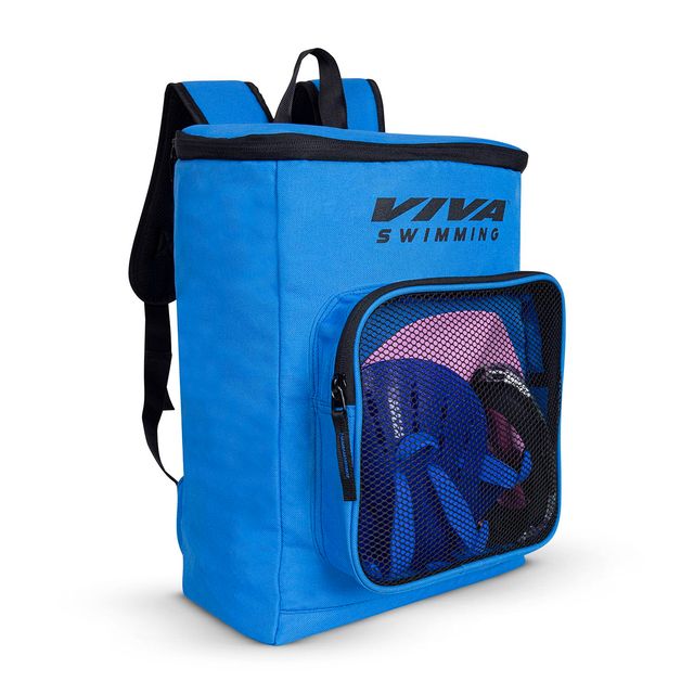 Viva Swimming Kit Bag Water Proof with Compartments (Blue)