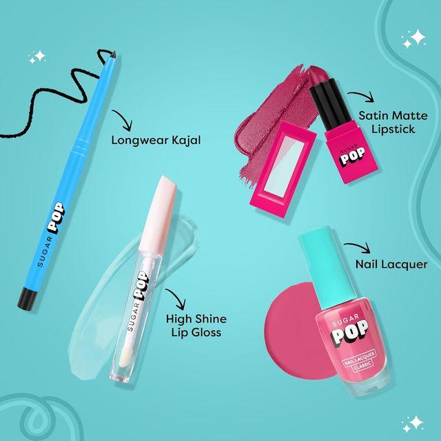 SUGAR POP Shehnaaz's Slay Everyday Makeup Kit