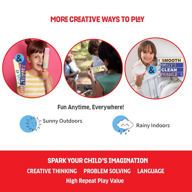 Chalk And Chuckles Smart Sticks-Scavenger Hunt Game