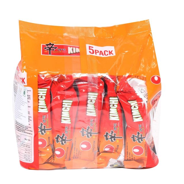 Orion K Snack Rings Kimchi Flavour(70gms) & Korean Nongshim Shin Kimchi (5 In 1)(600gms) Combo
