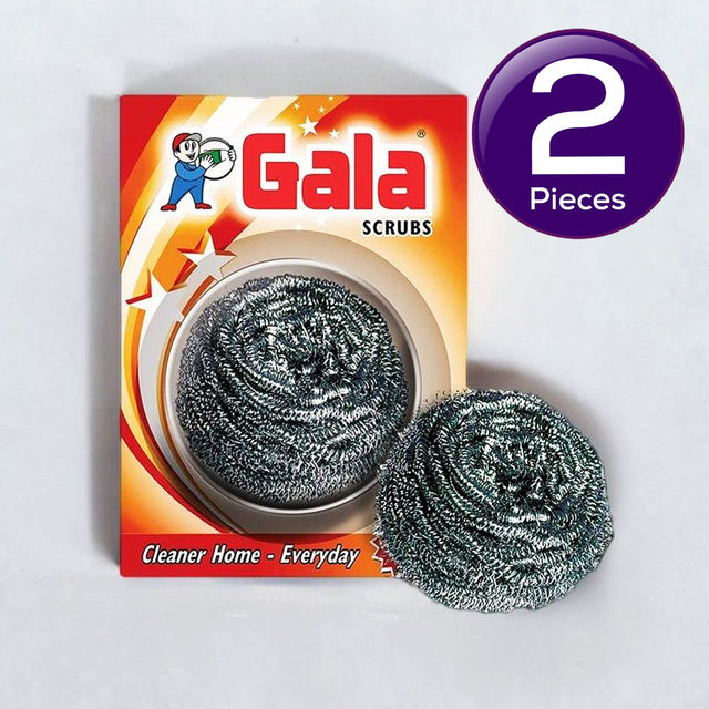 Gala Steel Scrubber Cleaner 1 pc Combo