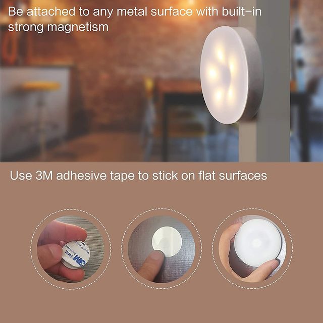 Quace Round Motion Sensor Light