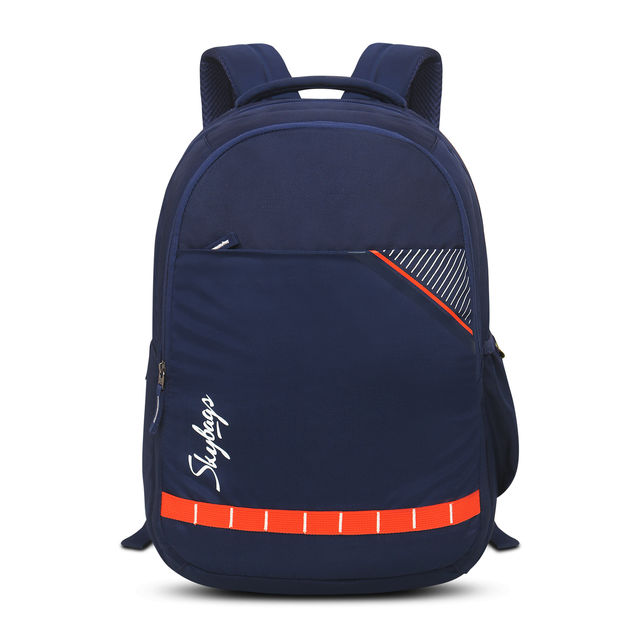 Skybags Unisex Logo Polyester 32 L Laptop Backpack | Blue
