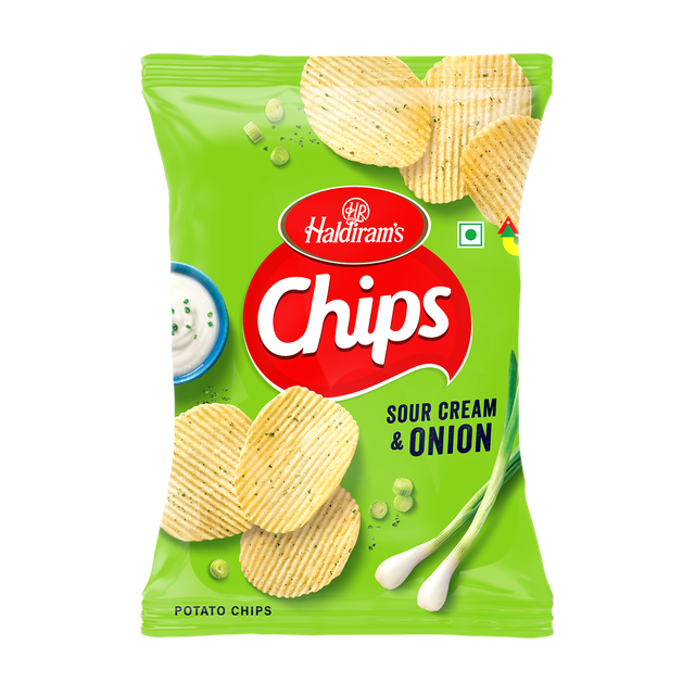 Haldiram Chips - Sour Cream & Onion