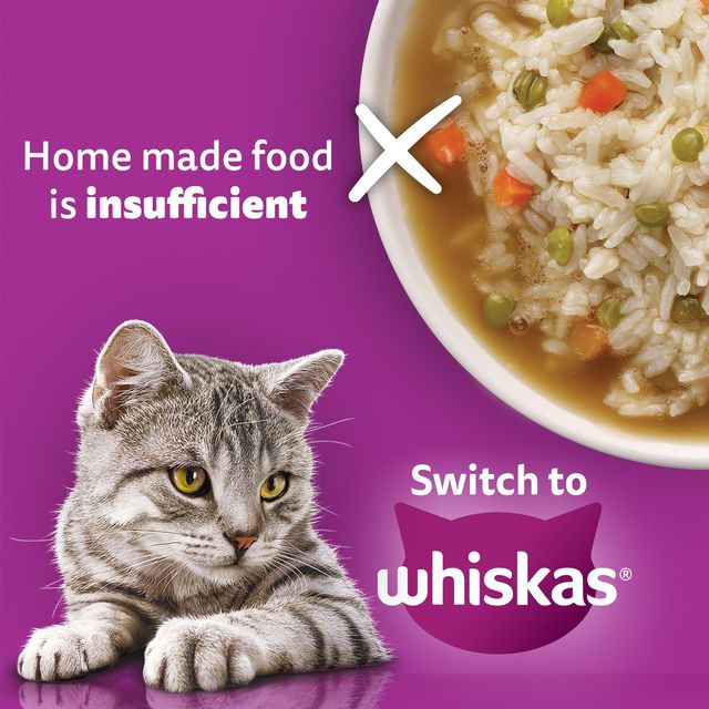Whiskas Adult Tuna in Jelly Wet Cat Food, 80g, Pack of 3