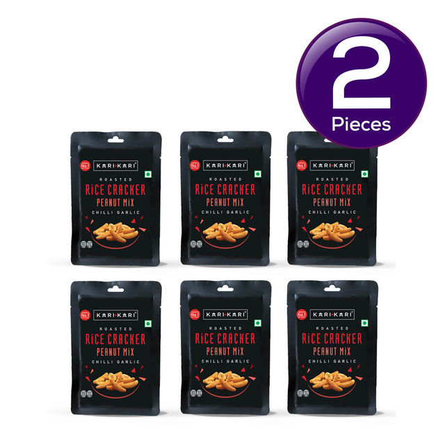 Kari Kari Chilli Garlic- Pack of 6 108 g Combo