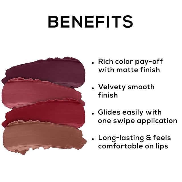 Renee Very Matte Pack Of 4 Matte Lipsticks