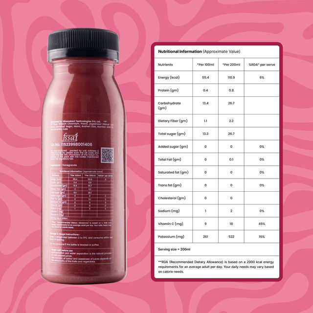 Chyll 100% Fresh Apple Beetroot Carrot Juice - Cold Pressed(200ml), Chyll 100% Fresh Pomegranate Juice - Cold Pressed(200ml) & Chyll 100% Fresh Apple Juice - Cold Pressed(200ml) Combo