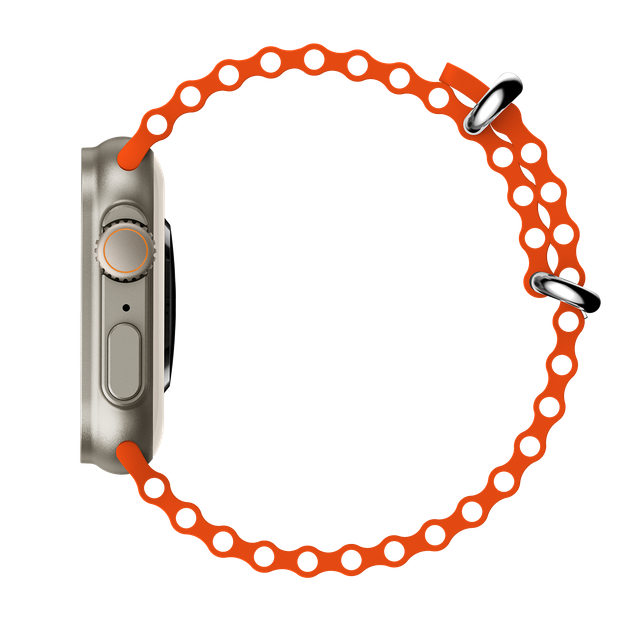 Fire-Boltt Warrior Smartwatch | 1.96" AMOLED Display | BT Calling - Orange