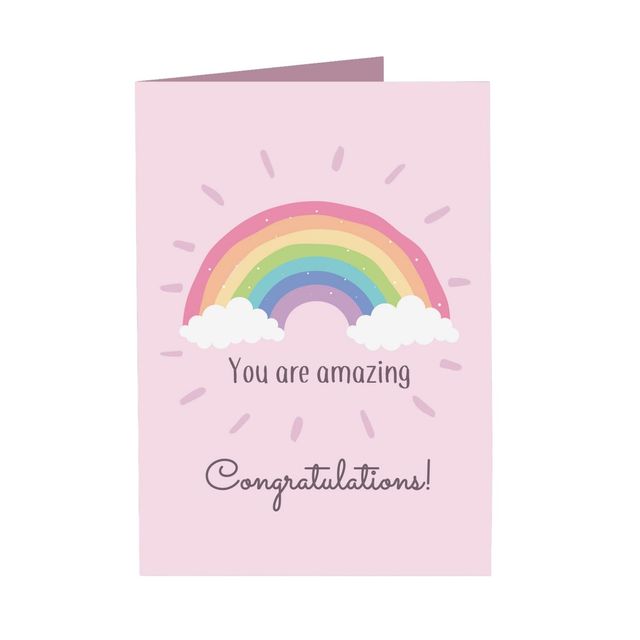 Happy Mail Congratulation Greeting Card