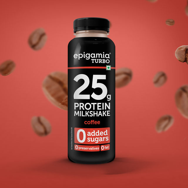 Epigamia Coffee Turbo Protein Milkshake 250 ml Combo