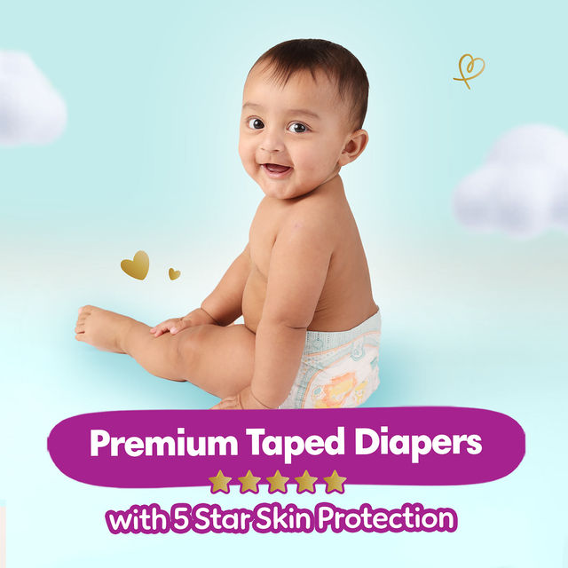 Pampers Active Baby Diaper Taped For Kids | White | XL (12+ kg)