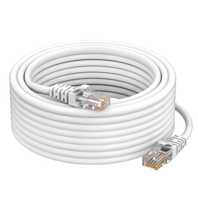 Sounce Cat6 Ethernet Cable, Modem High Speed 550MHZ / 10 Gigabit Speed UTP LAN Cable Route -10 meter