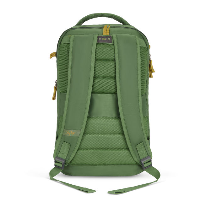 Skybags Unisex Camouflage Polyester 20 L Laptop Backpack | Green - 15.6 Inches