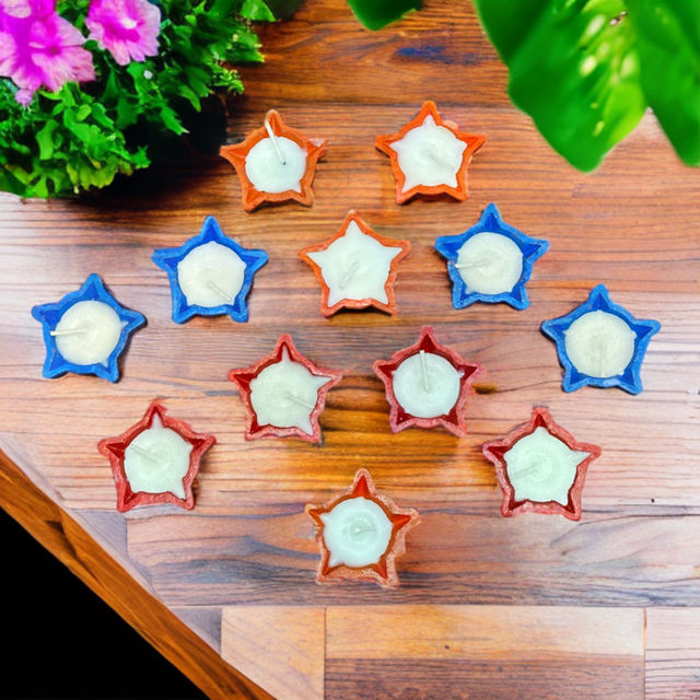 DiaCraft Designer Wax Diya Assorted