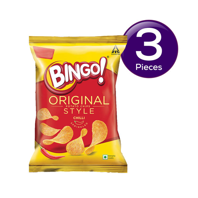 Bingo! Chilli Sprinkled Potato Chips 45 g Combo