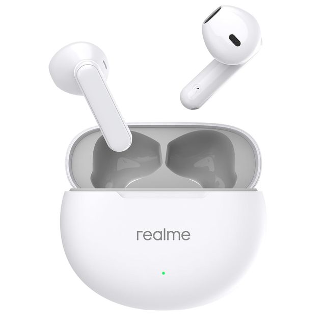 Realme Buds T01 Truly Wireless In-Ear Earbuds With Ai Enc For Calls(White)