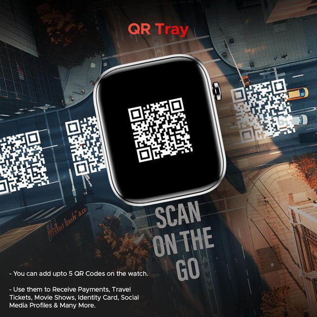 boAt Storm Call 3 Smartwatch | 1.83" Display | BT Calling - Active Black