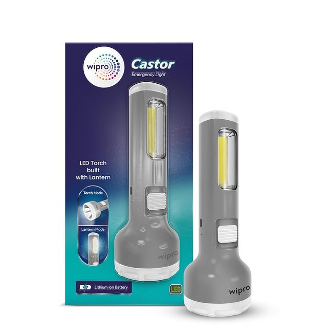 Wipro Castor Dual Mode Rechargeable Torch