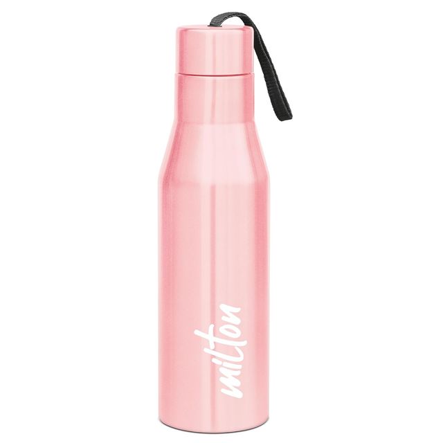 Milton Super 1000 Stainless Steel Water Bottle | 1000 Ml | Light Pink