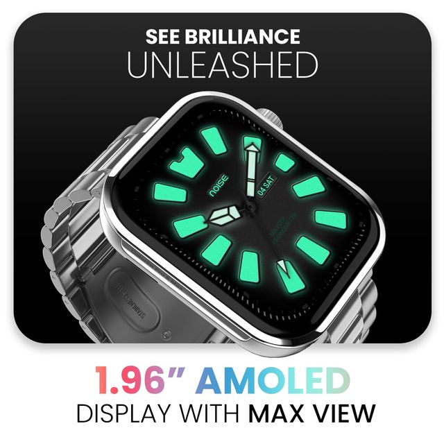 Noise ColorFit Pro 5 Max Smartwatch - Space Blue