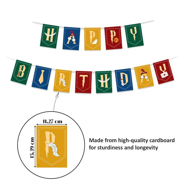 Just Party Magical Boy Theme Birthday Decoration Kit With Backdrop | Balloons | Banner -Pack Of 100