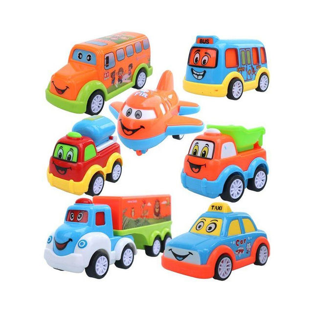 Toyshine Friction-Powered Multicolor Automobile for Kids