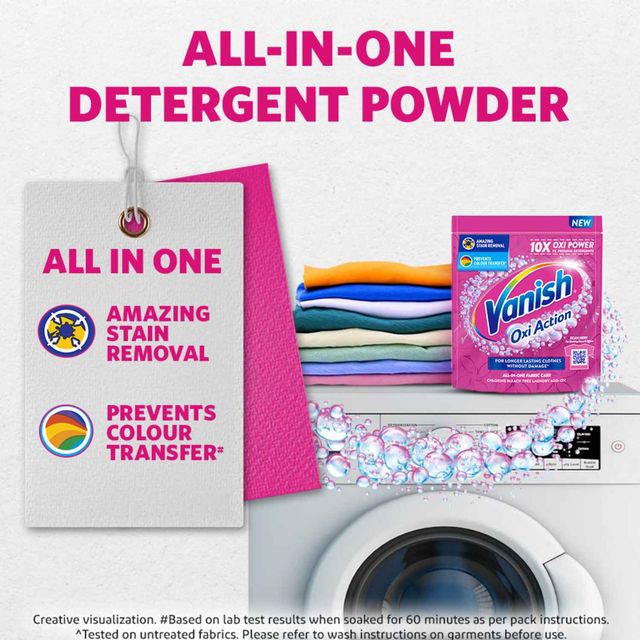 Vanish Powder - Stain Remover & Detergent Booster For Clothes 400 g Combo