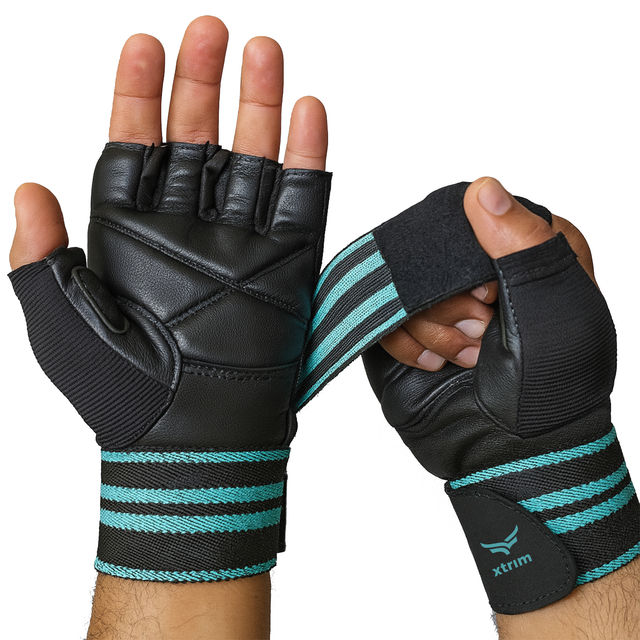 Xtrim Gym Gloves with Wrist Support - S
