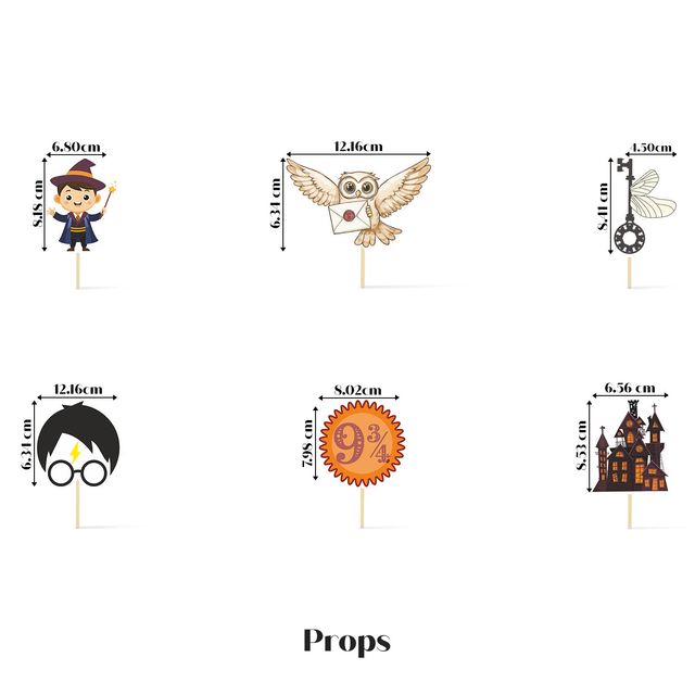 Just Party Magical Boy Theme Birthday Decoration Kit With Backdrop | Balloons | Banner -Pack Of 100
