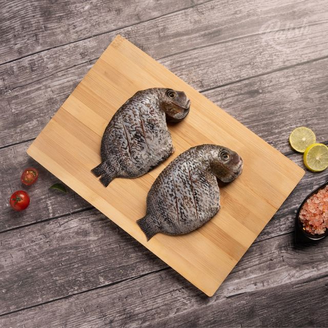 Relish Pearl spot Whole & Cleaned 2 Pcs