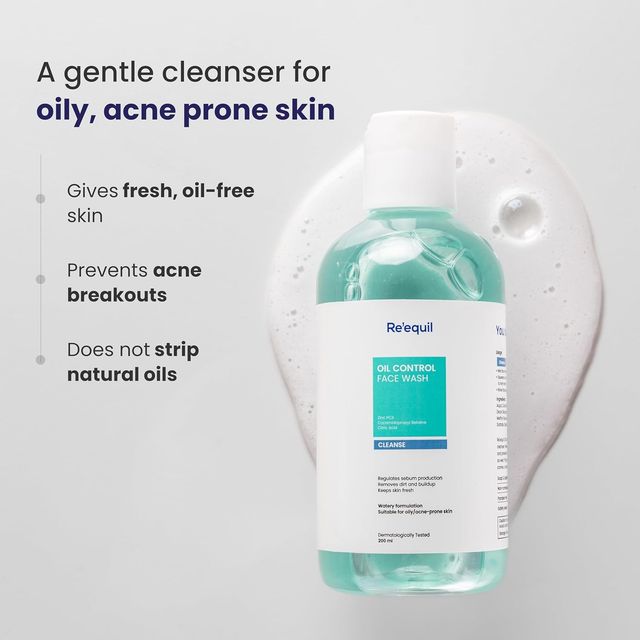 Re'Equil Oil Control & Anti Acne Face Wash