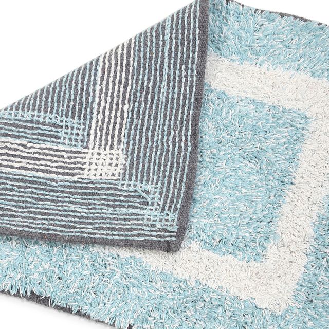 Status Plush Mat 38 x 58 Cm | Sky Blue