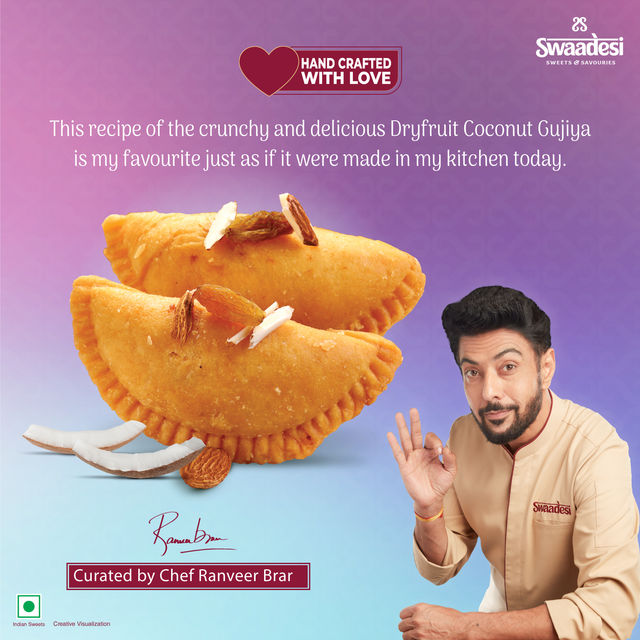 UNIBIC Dryfruit Coconut Gujiya By UNIBIC Swaadesi