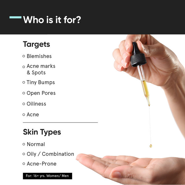 Minimalist Niacinamide 10% Acne and Oil Control Serum For Men & Women.