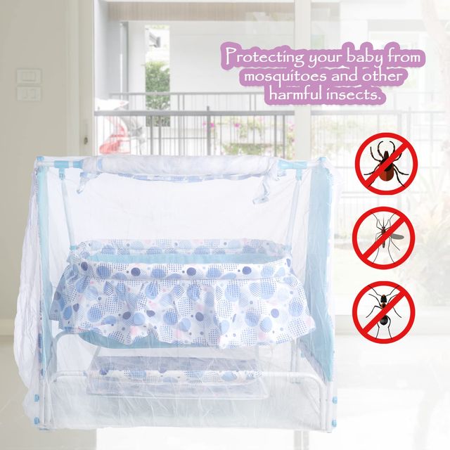 Mee Mee Mesh Multipurpose Mosquito Net For Stroller/Car Seat/Cradle | Large