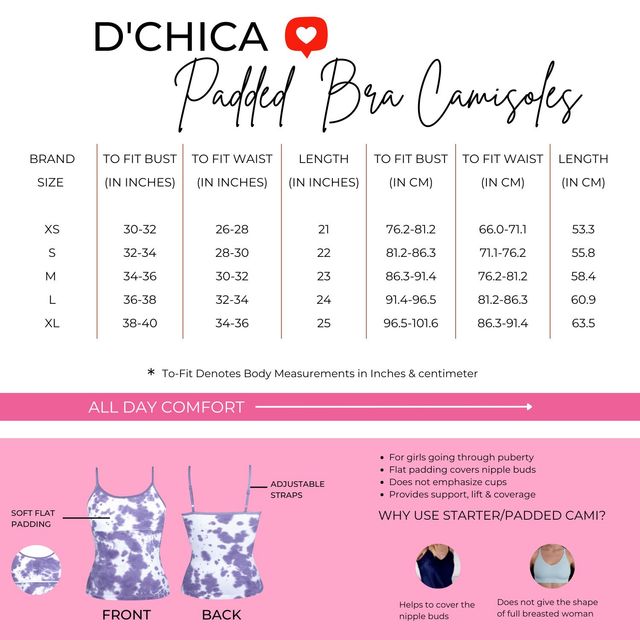 D'chica White High Coverage Cotton White Camisole Bra With Adjustable Strap For Women's - XL
