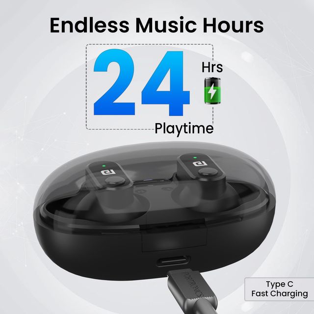 Portronics Harmonics Twins S16 TWS Wireless Earbuds