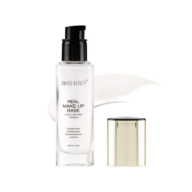 Swiss Beauty Real Make-Up Base Highlighting Primer - N03 Pink Tint
