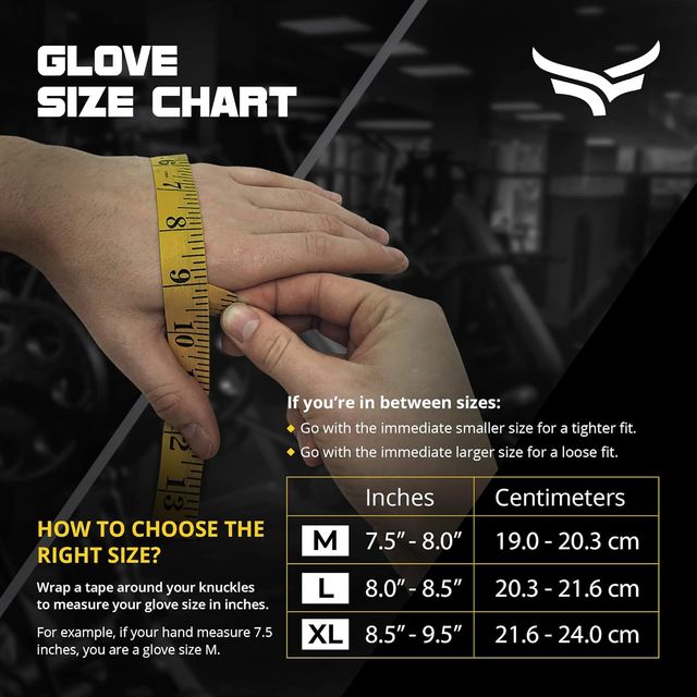 Xtrim Gym Gloves with Wrist Support - S