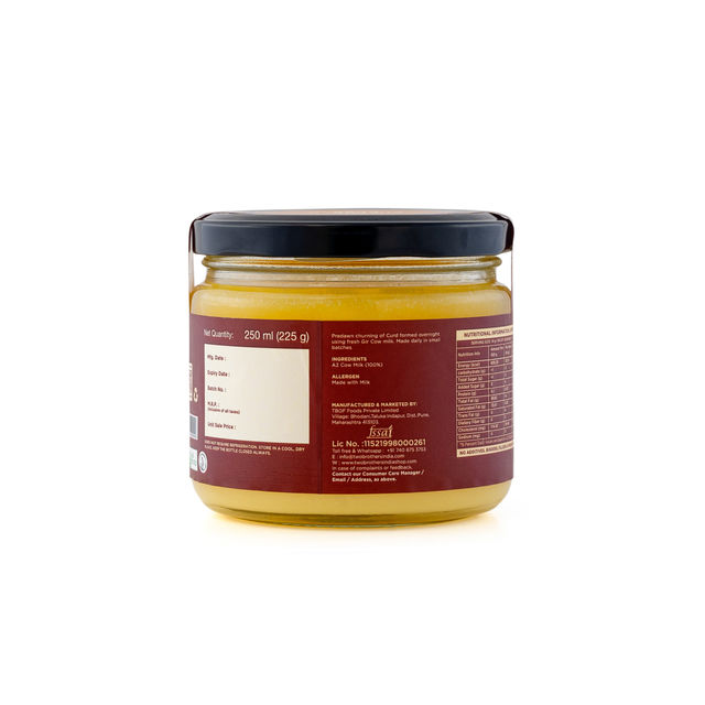 Two Brothers A2 Cow Cultured Ghee Desi Gir Cow | Jar