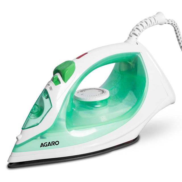Agaro Regal Steam Iron, 1200W, Fast Heating,Swivel Cord, Spray Steam/Dry Function, 200 Ml Tank