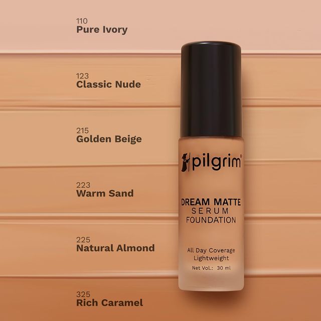 Pilgrim Serum Foundation Natural Almond