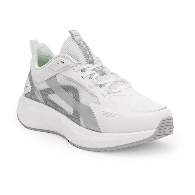 Red Tape Athleisure Sports Shoes for Men | Soft Cushioned Insole, Slip-Resistance | White | UK 6