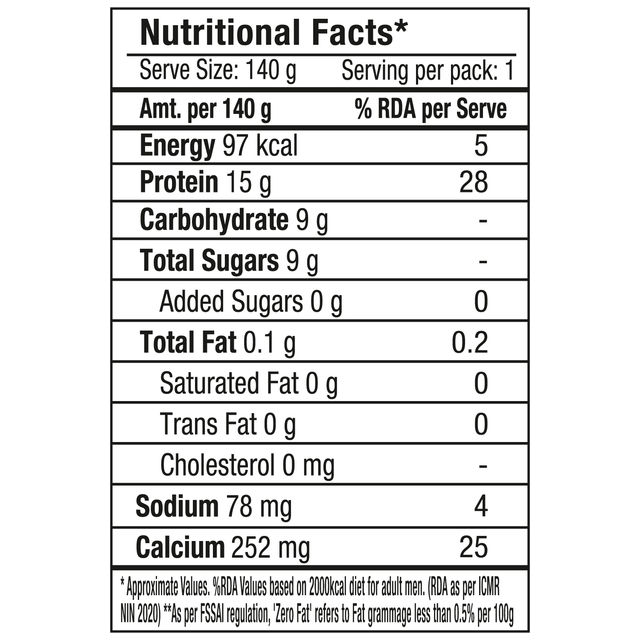 Epigamia Turbo 12 g Protein Yogurt | Strawberry 140 g Combo