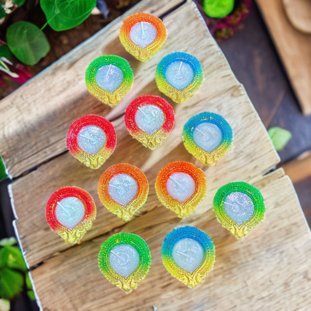 DiaCraft Designer Wax Diya Assorted